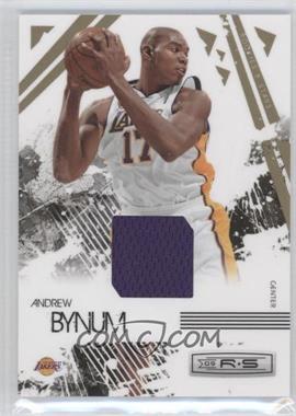 2009-10 Panini Rookies & Stars - [Base] - Materials #42 - Andrew Bynum /250