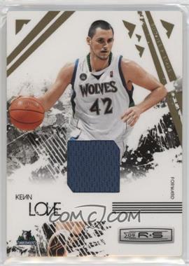 2009-10 Panini Rookies & Stars - [Base] - Materials #56 - Kevin Love /250