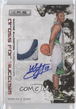 2009-10 Panini Rookies & Stars - Dress for Success Materials - Prime Signatures #26 - Wayne Ellington /10