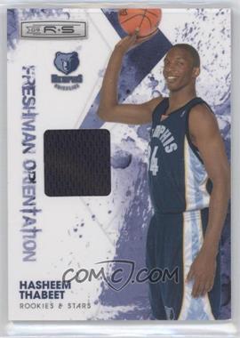2009-10 Panini Rookies & Stars - Freshman Orientation Materials #2 - Hasheem Thabeet /299