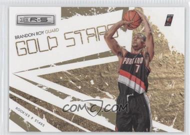 2009-10 Panini Rookies & Stars - Gold Stars - Gold #10 - Brandon Roy /500