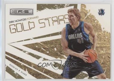 2009-10 Panini Rookies & Stars - Gold Stars - Gold #4 - Dirk Nowitzki /500