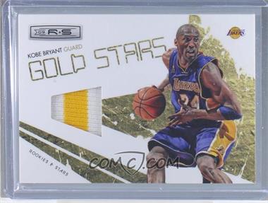 2009-10 Panini Rookies & Stars - Gold Stars - Materials Prime #2 - Kobe Bryant /50