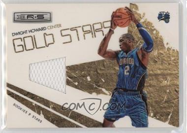 2009-10 Panini Rookies & Stars - Gold Stars - Materials #14 - Dwight Howard