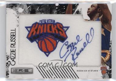 2009-10 Panini Rookies & Stars - Manufactured Team Logo Patch Retired Signatures #13 - Cazzie Russell /199