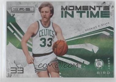 2009-10 Panini Rookies & Stars - Moments in Time - Holofoil #11 - Larry Bird /250