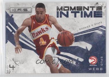 2009-10 Panini Rookies & Stars - Moments in Time #10 - Spud Webb