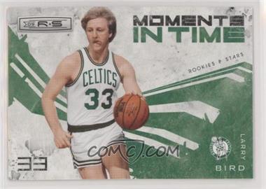 2009-10 Panini Rookies & Stars - Moments in Time #11 - Larry Bird