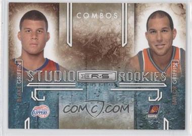 2009-10 Panini Rookies & Stars - Studio Rookies Combos - Gold #1 - Blake Griffin, Taylor Griffin /500