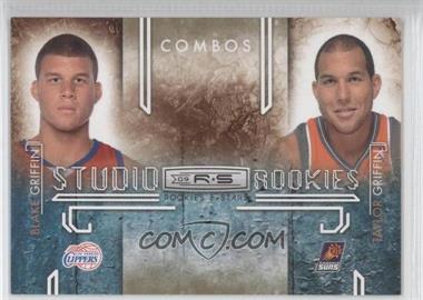 2009-10 Panini Rookies & Stars - Studio Rookies Combos - Gold #1 - Blake Griffin, Taylor Griffin /500