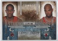 DeMar DeRozan, Taj Gibson #/500