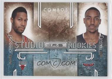 2009-10 Panini Rookies & Stars - Studio Rookies Combos - Gold #5 - James Johnson, Jeff Teague /500