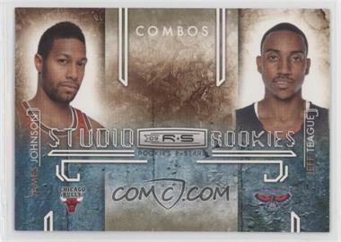 2009-10 Panini Rookies & Stars - Studio Rookies Combos - Gold #5 - James Johnson, Jeff Teague /500