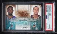 Tyreke Evans, Stephen Curry [PSA 8 NM‑MT]