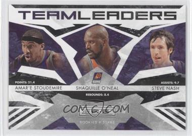 2009-10 Panini Rookies & Stars - Team Leaders - Black #24 - Amar'e Stoudemire, Shaquille O'Neal, Steve Nash /100