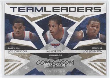 2009-10 Panini Rookies & Stars - Team Leaders - Gold #1 - Al Horford, Joe Johnson /500