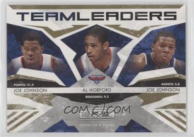 2009-10 Panini Rookies & Stars - Team Leaders - Gold #1 - Al Horford, Joe Johnson /500