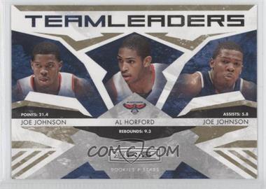 2009-10 Panini Rookies & Stars - Team Leaders - Gold #1 - Al Horford, Joe Johnson /500