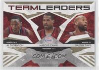 Al Thornton, Marcus Camby, Baron Davis #/500