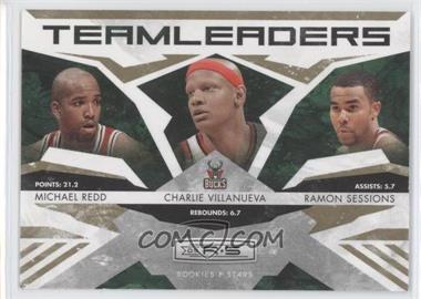 2009-10 Panini Rookies & Stars - Team Leaders - Gold #16 - Michael Redd, Charlie Villanueva,  Ramon Sessions /500