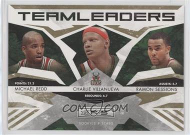 2009-10 Panini Rookies & Stars - Team Leaders - Gold #16 - Michael Redd, Charlie Villanueva,  Ramon Sessions /500