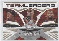 Gerald Wallace, Emeka Okafor, Raymond Felton #/500