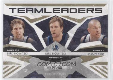 2009-10 Panini Rookies & Stars - Team Leaders - Gold #6 - Dirk Nowitzki, Jason Kidd /500