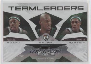 2009-10 Panini Rookies & Stars - Team Leaders - Hologold #2 - Paul Pierce, Kevin Garnett, Rajon Rondo /250