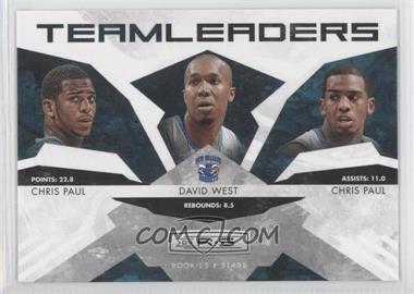 2009-10 Panini Rookies & Stars - Team Leaders #19 - Chris Paul, David West