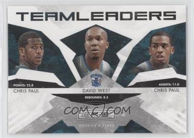 2009-10 Panini Rookies & Stars - Team Leaders #19 - Chris Paul, David West