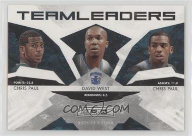 2009-10 Panini Rookies & Stars - Team Leaders #19 - Chris Paul, David West