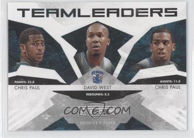 2009-10 Panini Rookies & Stars - Team Leaders #19 - Chris Paul, David West