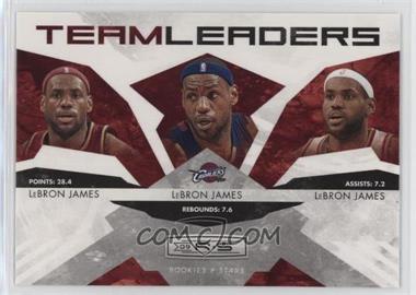 2009-10 Panini Rookies & Stars - Team Leaders #5 - LeBron James