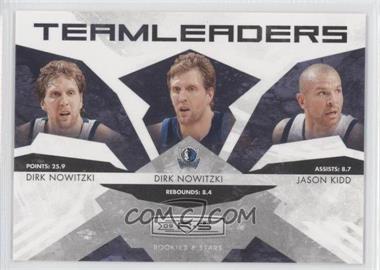 2009-10 Panini Rookies & Stars - Team Leaders #6 - Dirk Nowitzki, Jason Kidd