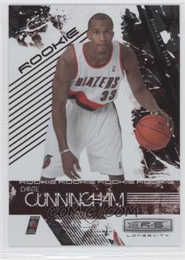 2009-10 Panini Rookies & Stars Longevity - [Base] - Ruby #116 - Dante Cunningham /250