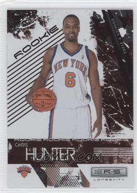 2009-10 Panini Rookies & Stars Longevity - [Base] - Ruby #128 - Chris Hunter /250