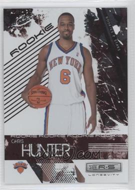 2009-10 Panini Rookies & Stars Longevity - [Base] - Ruby #128 - Chris Hunter /250