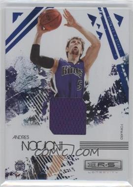 2009-10 Panini Rookies & Stars Longevity - [Base] - Sapphire Materials #84 - Andres Nocioni /25