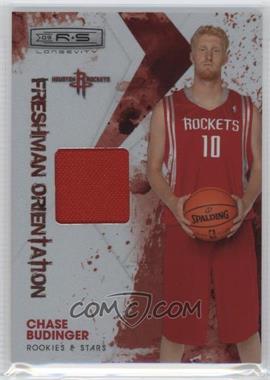 2009-10 Panini Rookies & Stars Longevity - Freshman Orientation Materials #33 - Chase Budinger /299