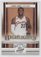 Highlights - LeBron James #/99