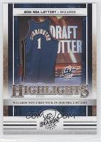 Highlights - 2010 NBA Lottery (Washington Wizards) #/99