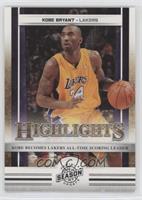 Highlights - Kobe Bryant