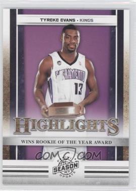 2009-10 Panini Season Update - [Base] #17 - Highlights - Tyreke Evans