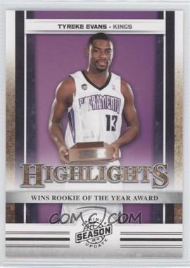 2009-10 Panini Season Update - [Base] #17 - Highlights - Tyreke Evans