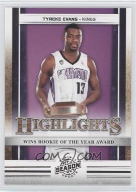 2009-10 Panini Season Update - [Base] #17 - Highlights - Tyreke Evans