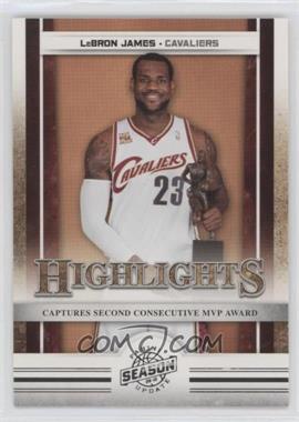 2009-10 Panini Season Update - [Base] #18 - Highlights - LeBron James