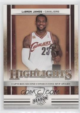 2009-10 Panini Season Update - [Base] #18 - Highlights - LeBron James