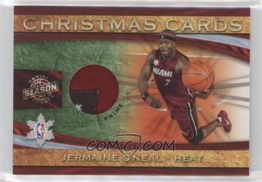 2009-10 Panini Season Update - Christmas Cards Materials - Prime #23 - Jermaine O'Neal /25