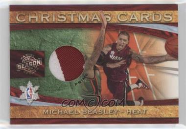 2009-10 Panini Season Update - Christmas Cards Materials - Prime #32 - Michael Beasley /25