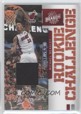 2009-10 Panini Season Update - Rookie Challenge - Materials #13 - Michael Beasley